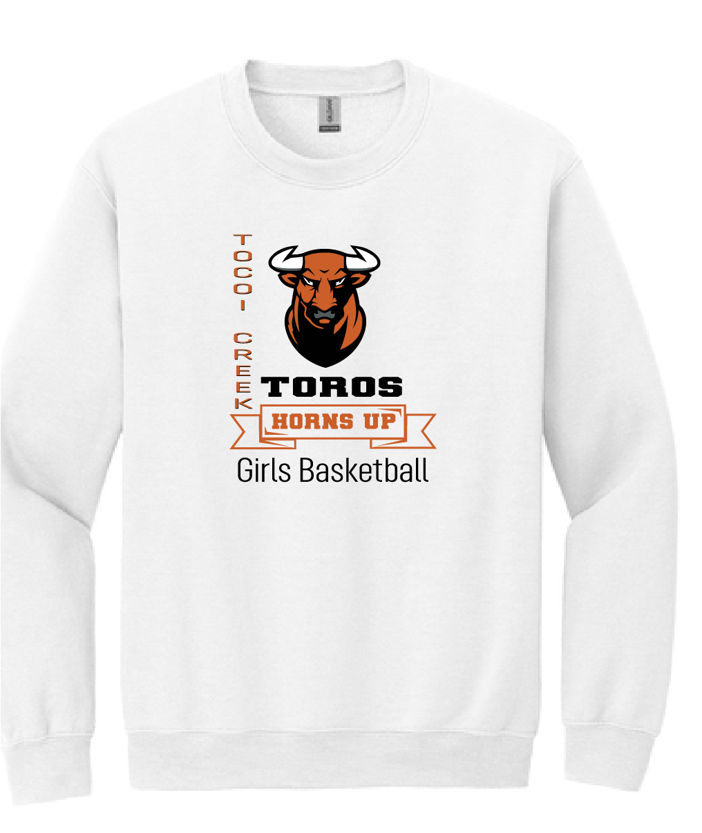 Tocoi Creek Toros HornsUp Edition Crewneck Sweatshirt