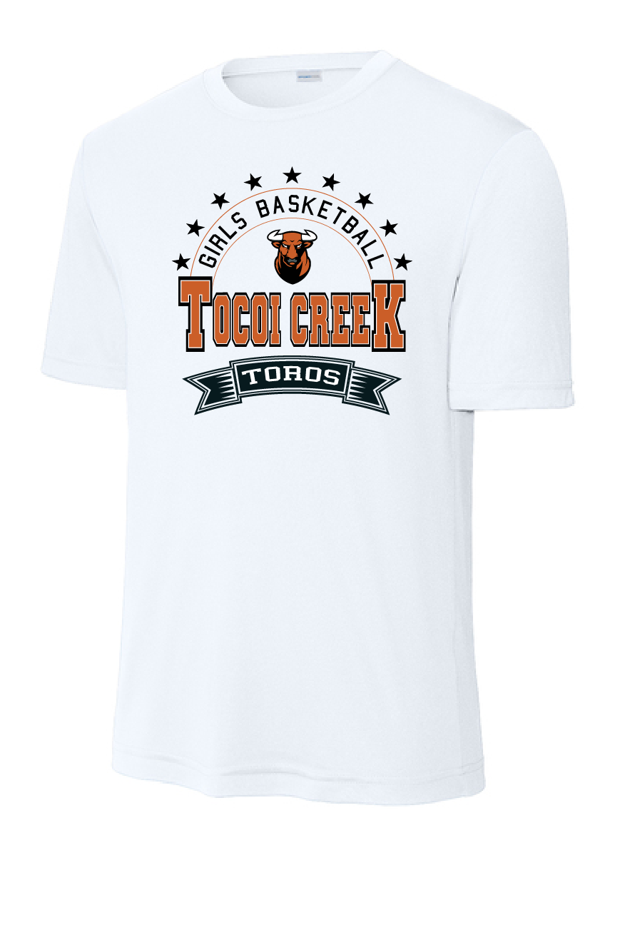 Tocoi Creek Girls Basketball with Stars Edition T-Shirt - Youth Sizes
