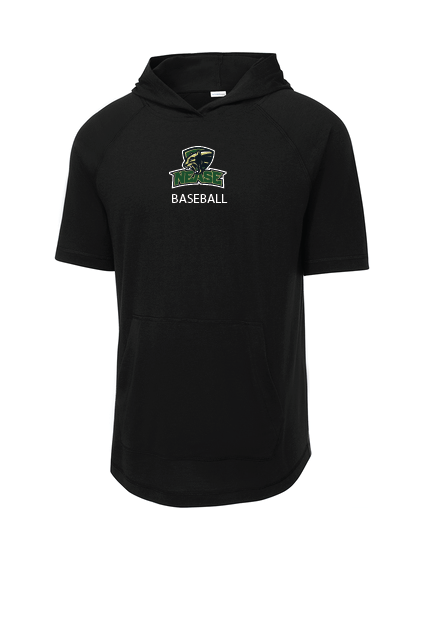 Nease Baseball Short Sleeve Soft Cotton Hoodie