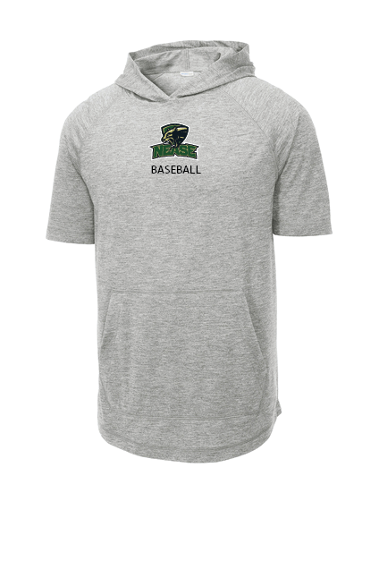 Nease Baseball Short Sleeve Soft Cotton Hoodie