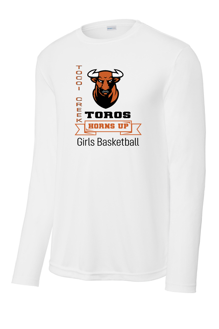 Tocoi Creek Toros HornsUp Edition T-Shirt - Long Sleeve Men's Cut