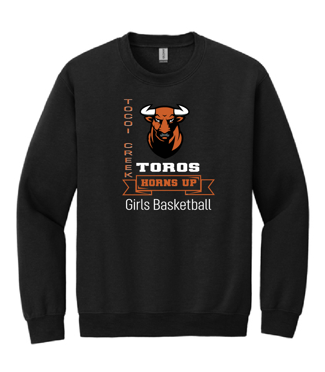 Tocoi Creek Toros HornsUp Edition Crewneck Sweatshirt