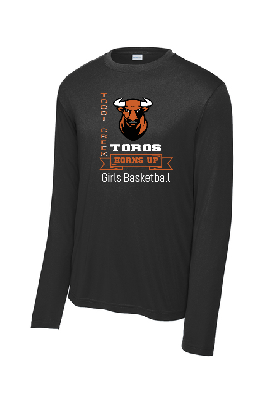 Tocoi Creek Toros Horns Up Edition Long Sleeve T-Shirt - YOUTH