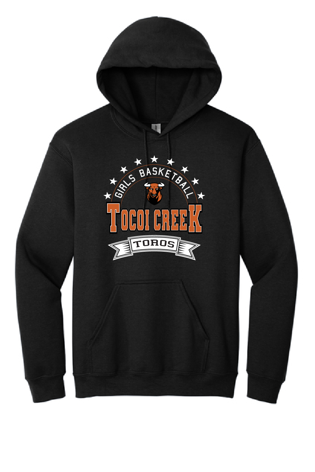 Tocoi Creek Girls Basketball with Stars Edition Hoodies