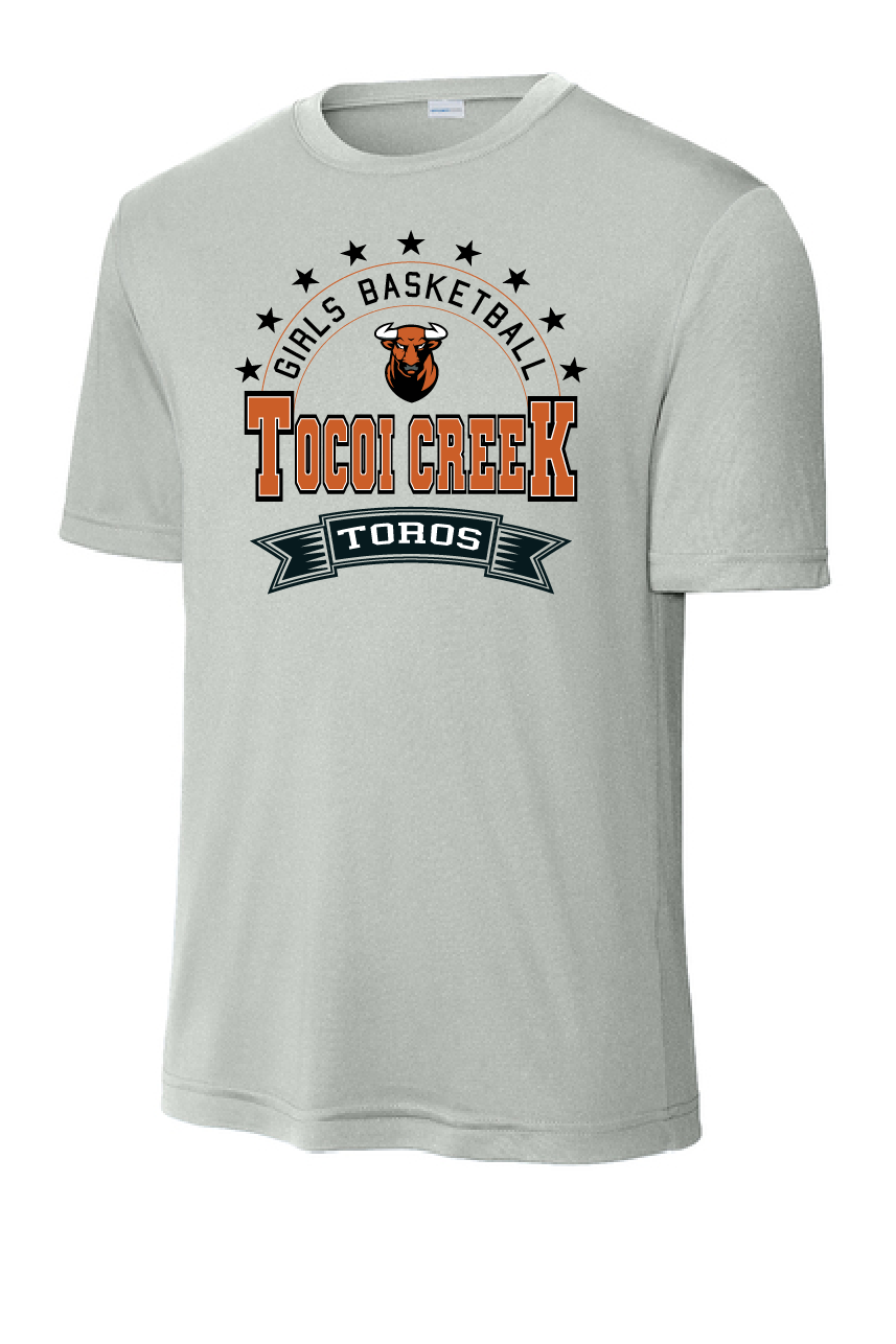 Tocoi Creek Girls Basketball with Stars Edition T-Shirt - Youth Sizes