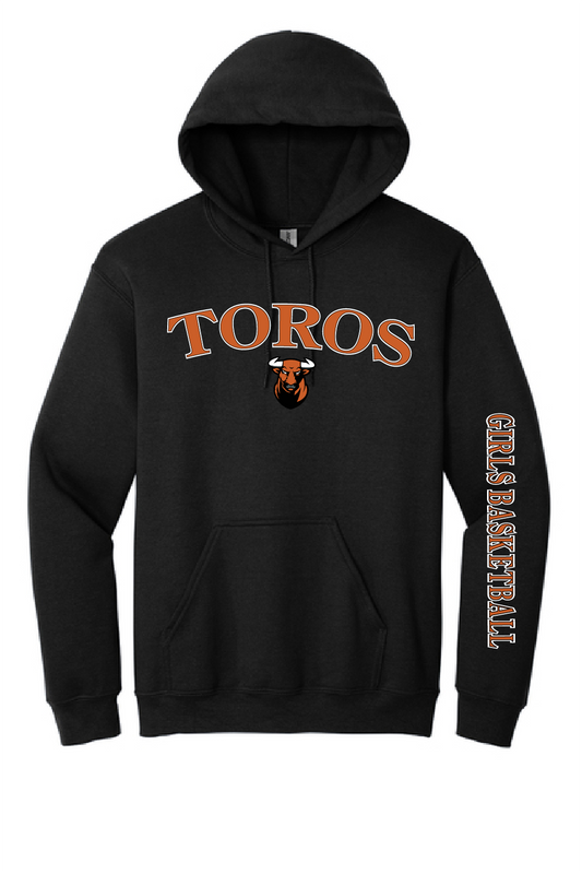 Toros with Girls Basketball Sleeve Edition Hoodies