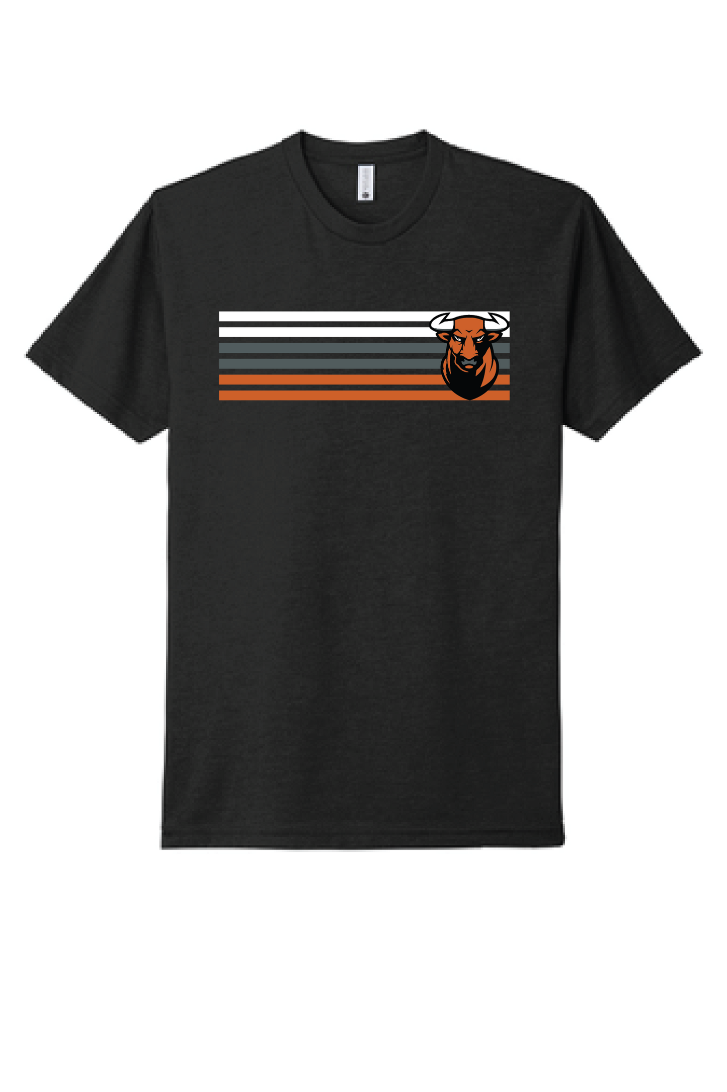 Tocoi Creek Toro with Lines - Next Level Apparel Unisex CVC Tee