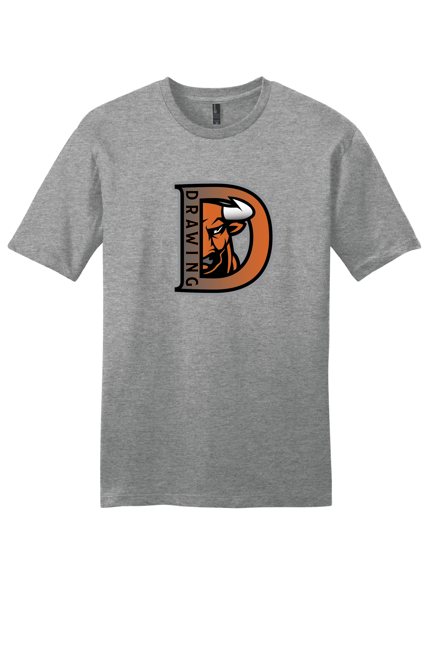 Tocoi Creek Drawing "D" Soft Cotton Center Chest T-Shirt