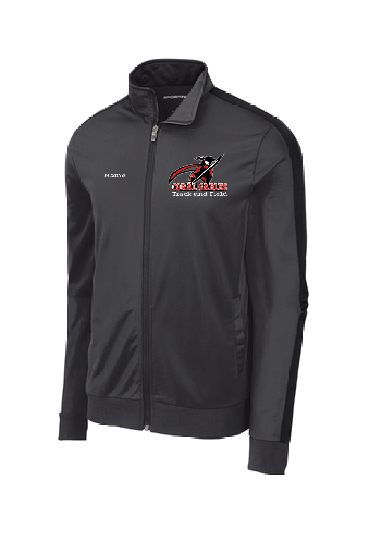 Coral Gables Men's Track and Field Warmup Jacket