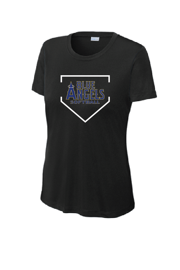 Ladies Blue Angels Softball Home Plate Edition