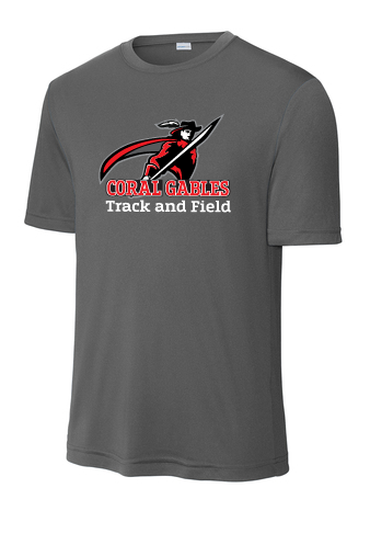 Coral Gables Track and Field Men's Dry Fit Shirt