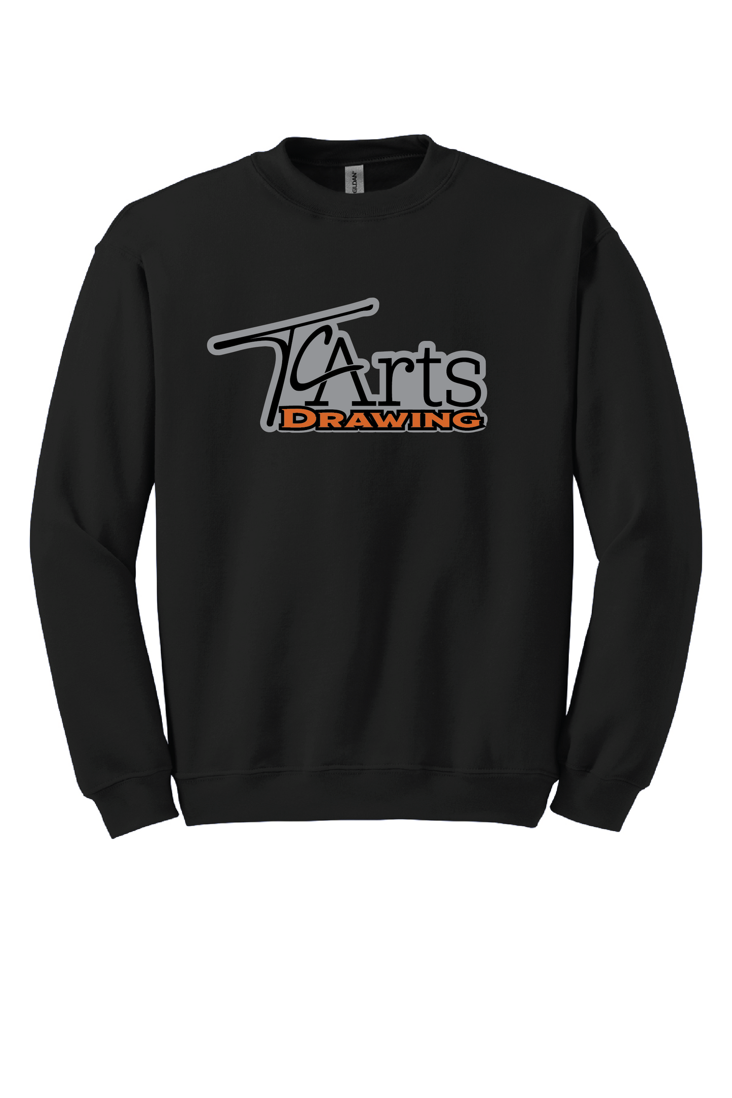 Tocoi Creek Arts Drawing Black Crewneck