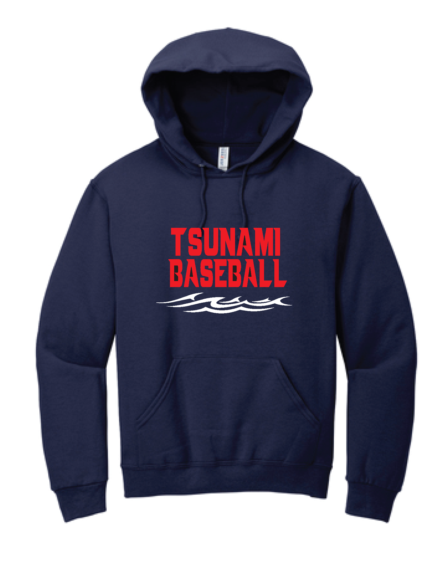 Tsunami Cotton Hoodie (Adult and Youth Sizes Available)