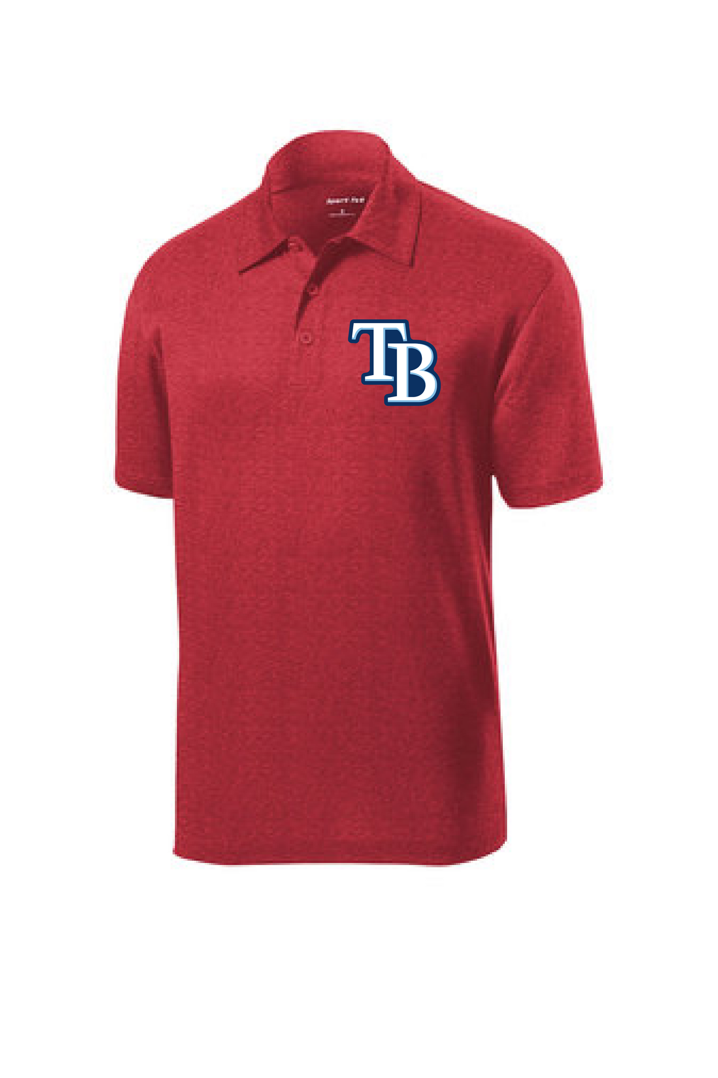 Tsunami Red Dry Fit Sport Tek Embroidered Polo