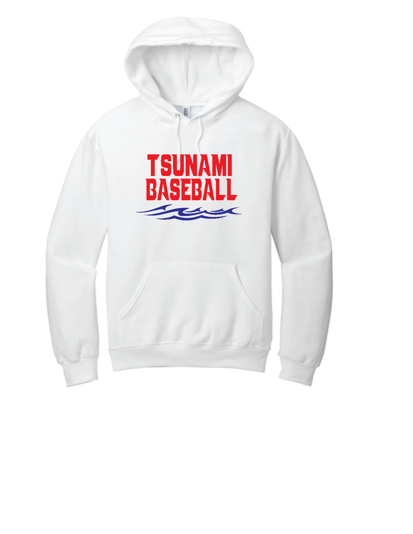 Tsunami Cotton Hoodie (Adult and Youth Sizes Available)